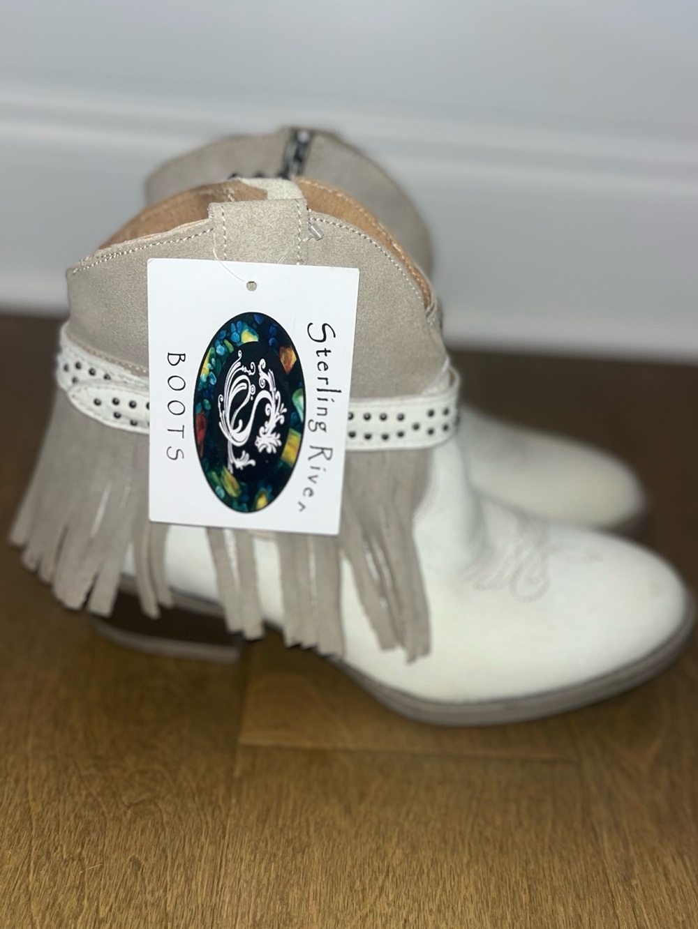 Sterling River Cowgirl Boots Size 8 M: New With Tags